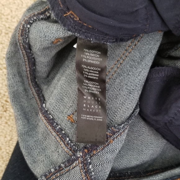 WHBM slim Boot Cut Jeans - Picture 8 of 8